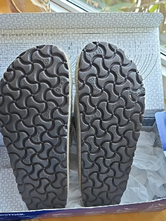 Birkenstock Boston Taupe Size 9 - Picture 5 of 5